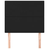 Vidaxl hoofdbord zwart 100x5x118 128 cm kunstleer