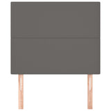 Vidaxl hoofdbord grijs 100x5x118 128 cm kunstleer