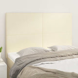 Vidaxl hoofdbord crème 144x5x118 128 cm kunstleer
