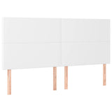 Vidaxl hoofdbord wit 160x5x118 128 cm kunstleer