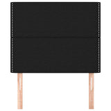 Vidaxl hoofdbord zwart 90x5x118 128 cm stof