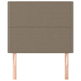Vidaxl hoofdbord taupe 90x5x118 128 cm stof
