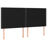 Vidaxl hoofdbord zwart 180x5x118 128 cm stof