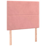 Vidaxl hoofdbord roze 80x5x118 128 cm fluweel