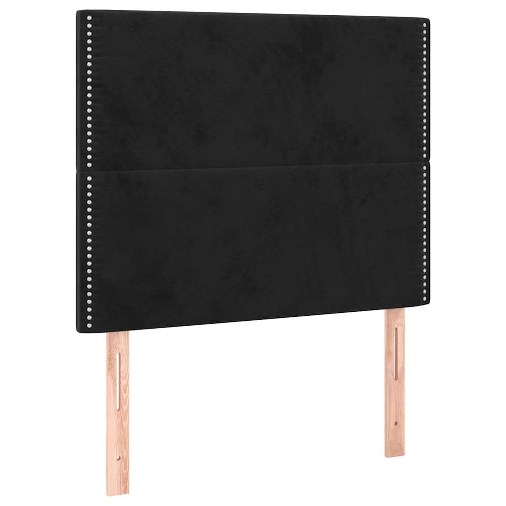 Vidaxl hoofdbord zwart 90x5x118 128 cm fluweel