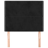 Vidaxl hoofdbord zwart 90x5x118 128 cm fluweel