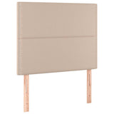 Vidaxl hoofdbord cappuccino 90x5x118 128 cm kunstleer