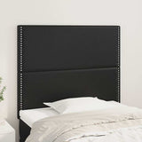 Vidaxl hoofdbord zwart 100x5x118 128 cm kunstleer