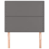 Vidaxl hoofdbord grijs 100x5x118 128 cm kunstleer