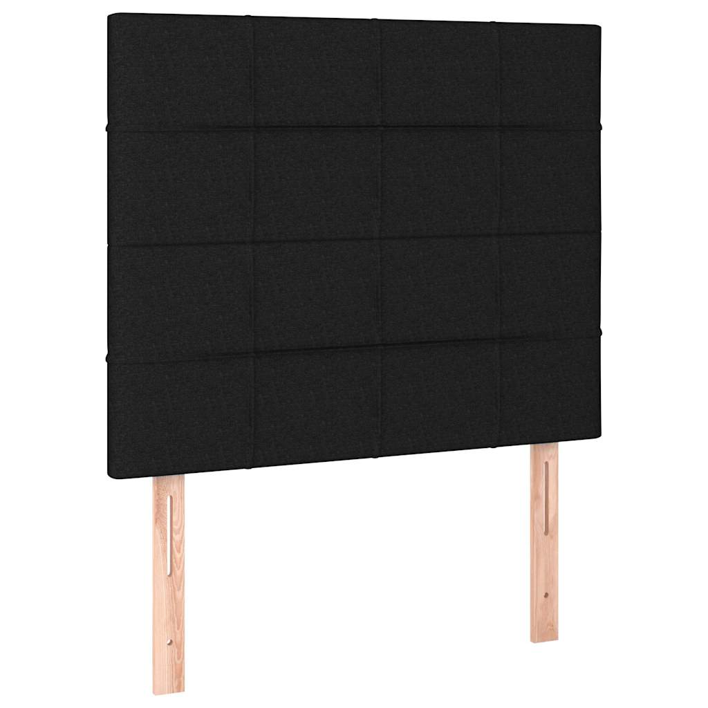 Vidaxl hoofdbord zwart 100x5x118 128 cm stof