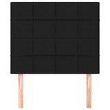Vidaxl hoofdbord zwart 100x5x118 128 cm stof