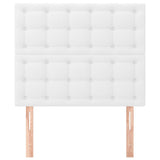Vidaxl hoofdbord wit 80x5x118 128 cm kunstleer