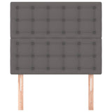 Vidaxl hoofdbord grijs 80x5x118 128 cm kunstleer