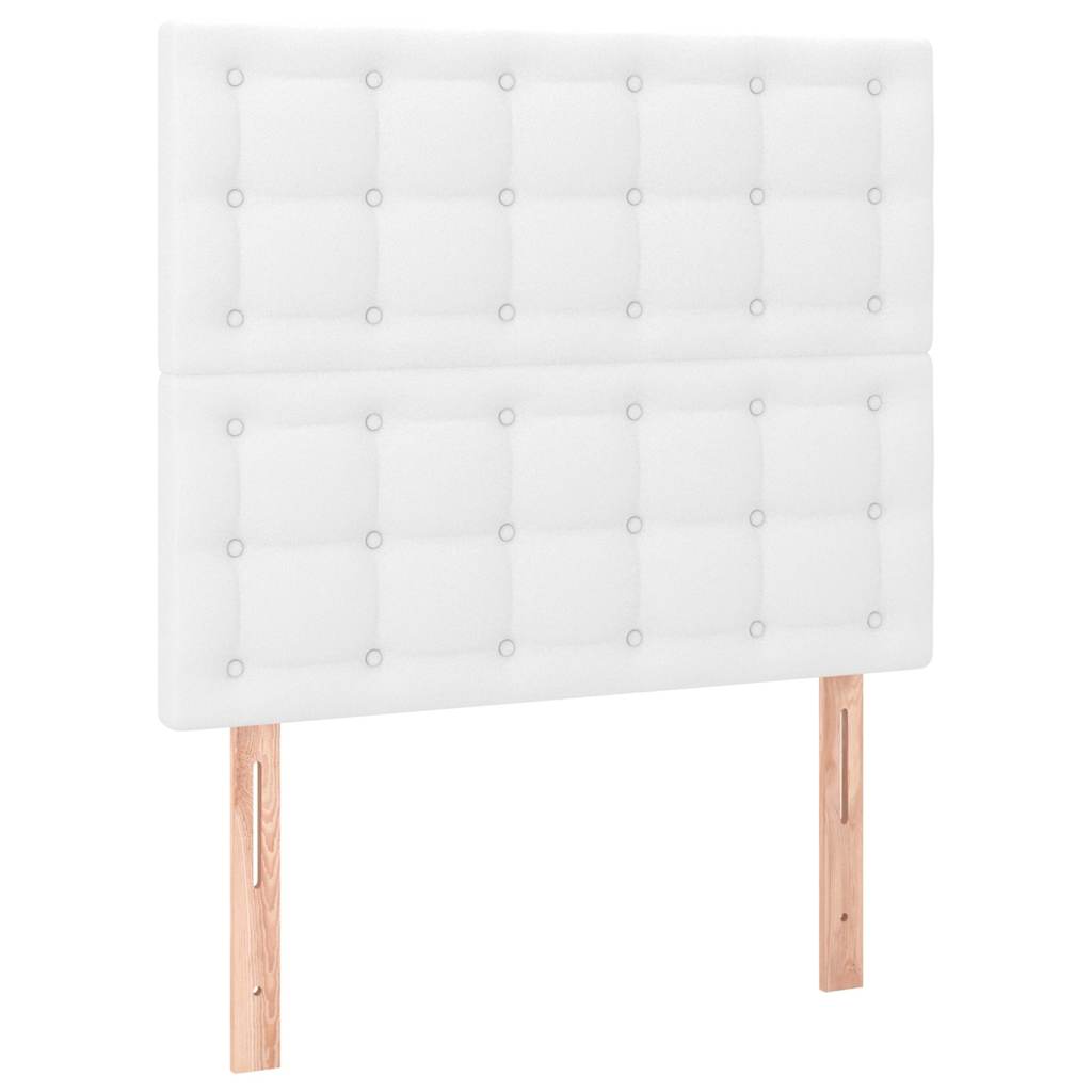Vidaxl hoofdbord wit 90x5x118 128 cm kunstleer