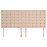 Vidaxl hoofdbord cappuccino 160x5x118 128 cm kunstleer