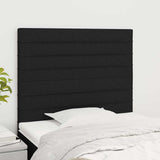 Vidaxl hoofdbord zwart 80x5x118 128 cm stof