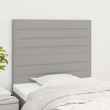 Vidaxl hoofdbord lichtgrijs 100x5x118 128 cm stof