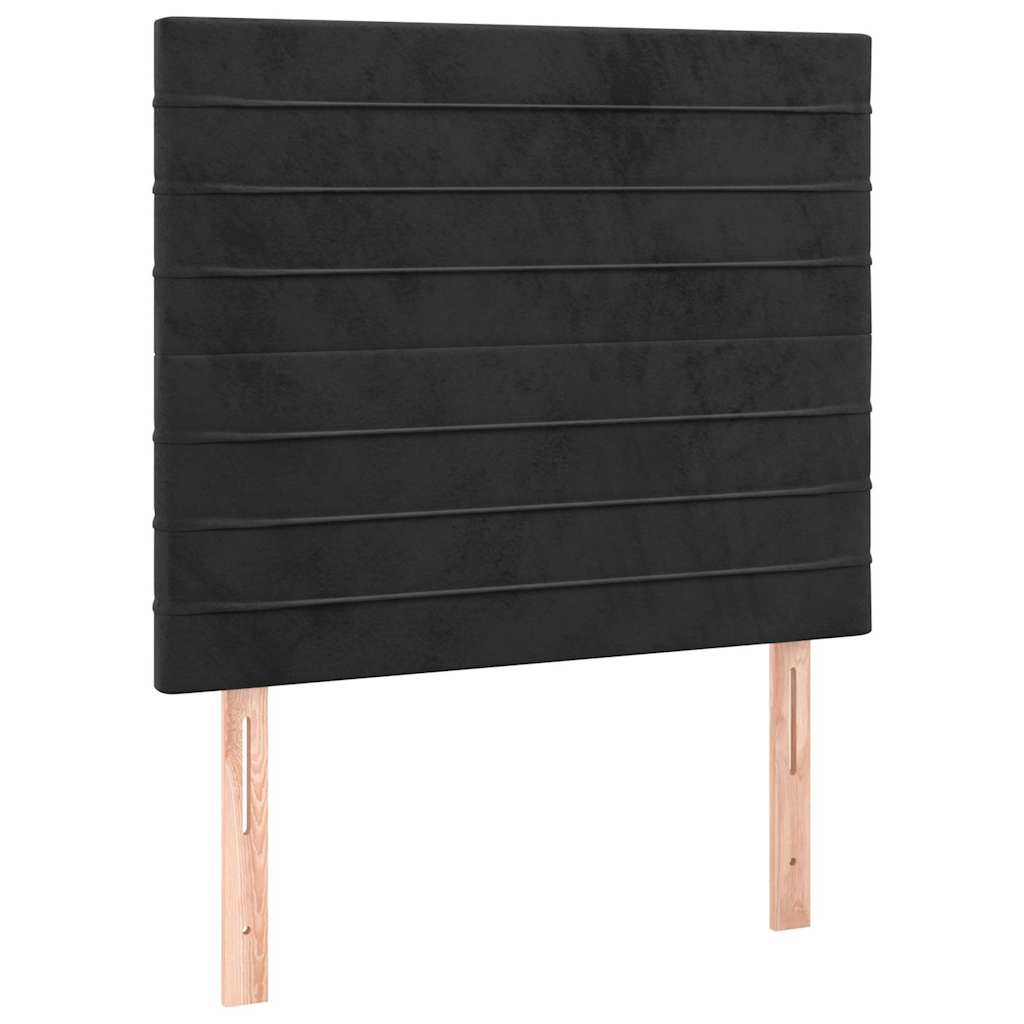 Vidaxl hoofdbord zwart 90x5x118 128 cm fluweel