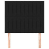 Vidaxl hoofdbord zwart 80x5x118 128 cm stof