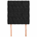 Vidaxl hoofdbord zwart 80x7x118 128 cm fluweel
