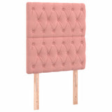 Vidaxl hoofdbord roze 80x7x118 128 cm fluweel