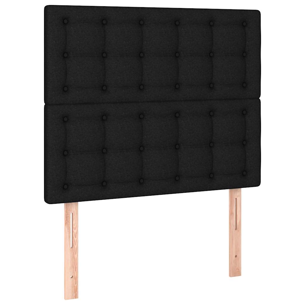 Vidaxl hoofdbord zwart 80x5x118 128 cm stof