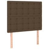 Vidaxl hoofdbord donkerbruin 100x5x118 128 cm stof