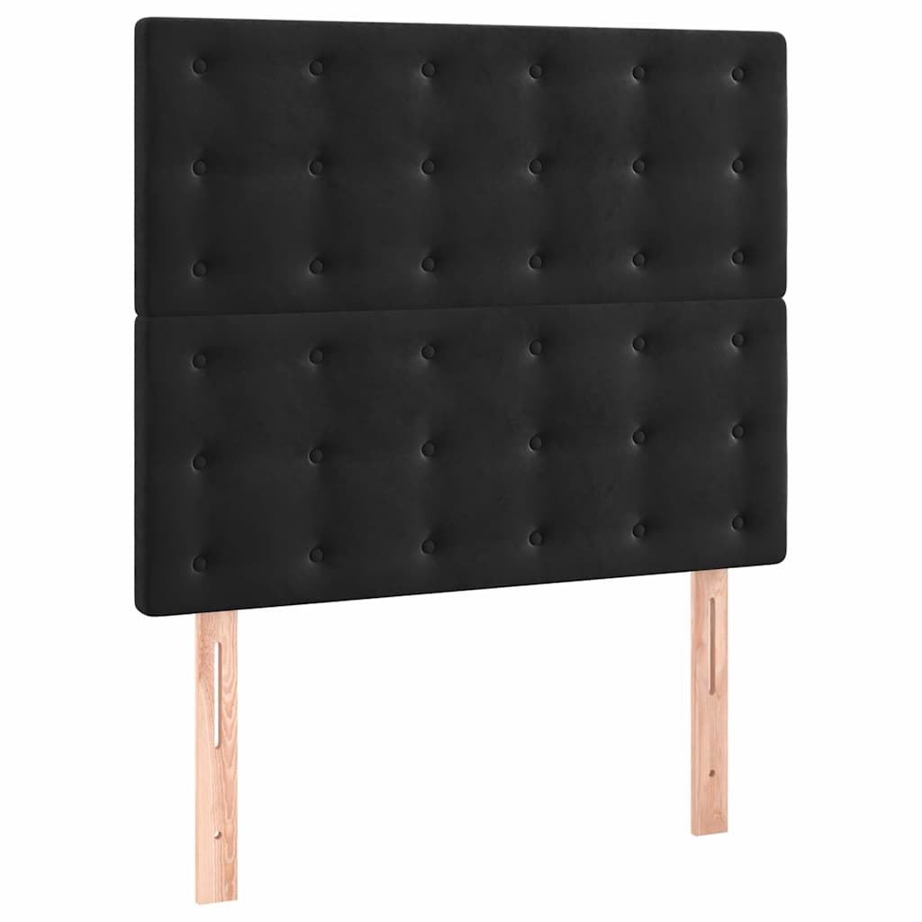 Vidaxl hoofdbord zwart 80x5x118 128 cm fluweel