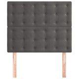Vidaxl hoofdbord donkergrijs 100x5x118 128 cm fluweel