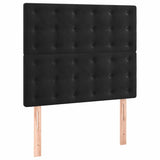 Vidaxl hoofdbord zwart 100x5x118 128 cm fluweel