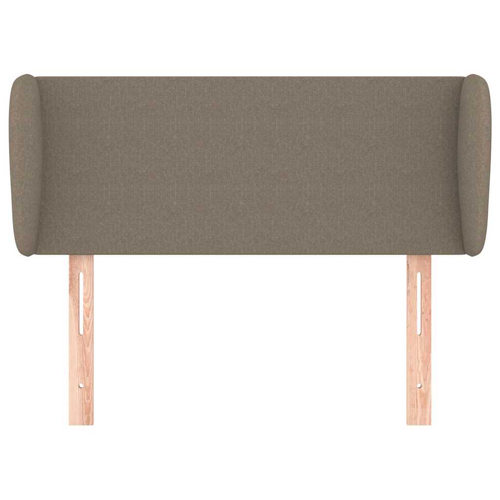 Vidaxl hoofdbord met randen 83x23x78 88 cm stof taupe