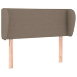Vidaxl hoofdbord met randen 103x23x78 88 cm stof taupe
