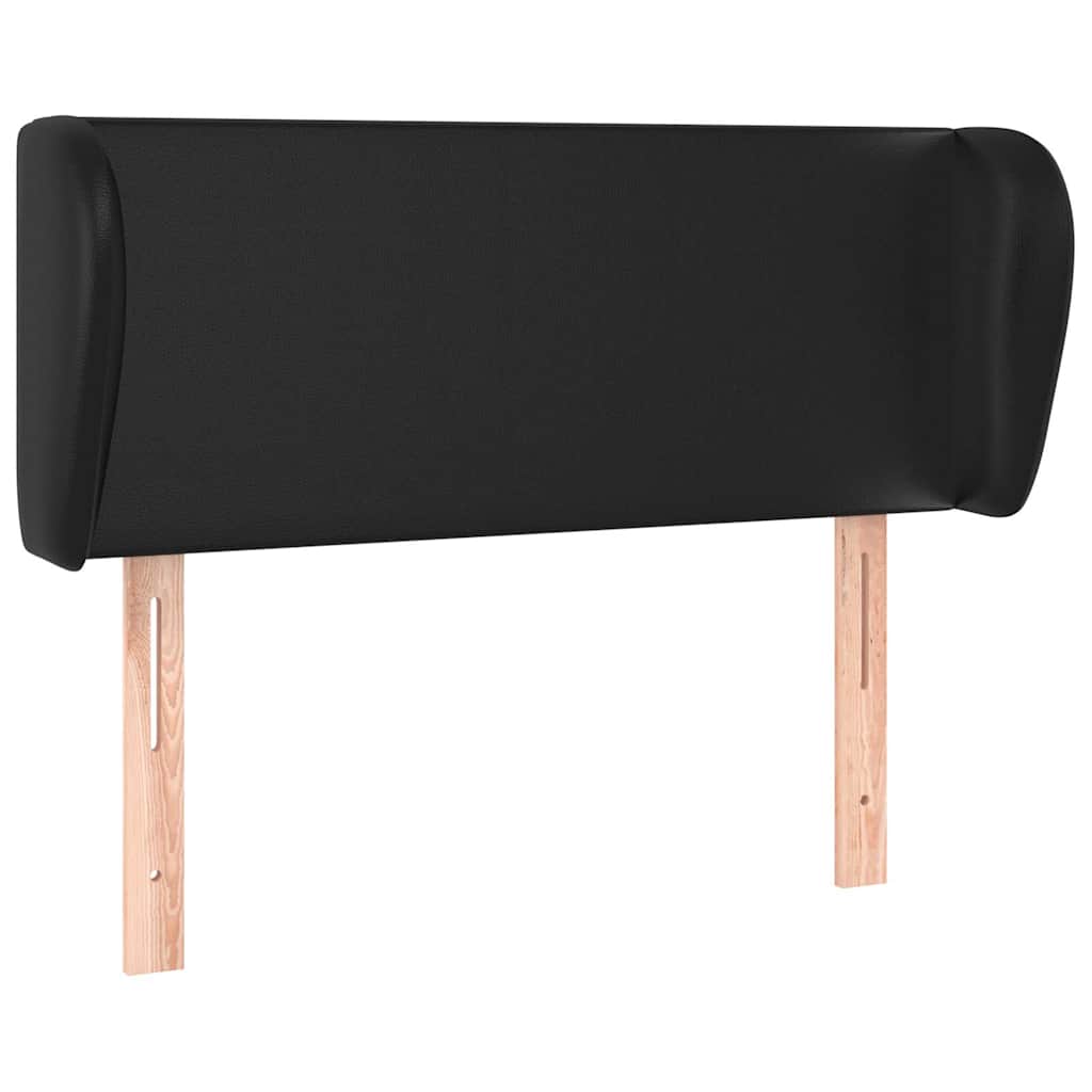 Vidaxl hoofdbord met randen 93x23x78 88 cm kunstleer zwart