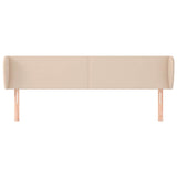 Vidaxl hoofdbord met randen 163x23x78 88 cm kunstleer cappuccinokleur
