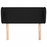 Vidaxl hoofdbord met randen 103x23x78 88 cm stof zwart