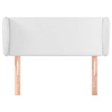 Vidaxl hoofdbord met randen 83x23x78 88 cm kunstleer wit