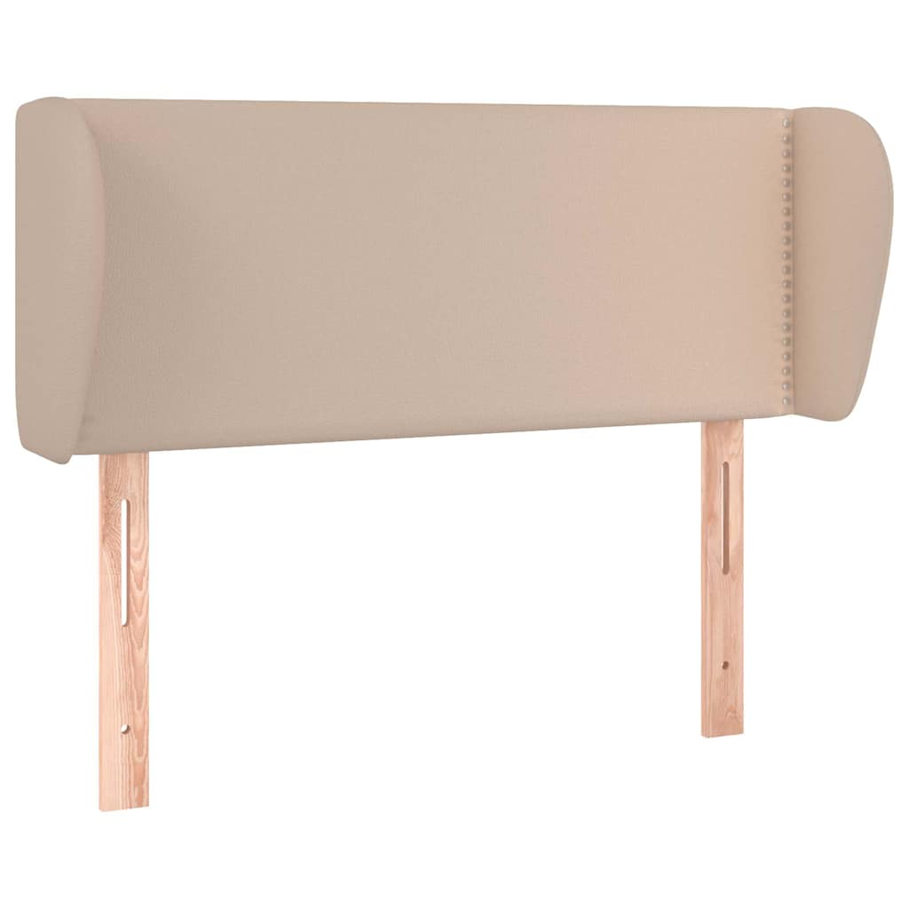 Vidaxl hoofdbord met randen 83x23x78 88 cm kunstleer cappuccinokleur