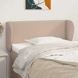 Vidaxl hoofdbord met randen 83x23x78 88 cm kunstleer cappuccinokleur