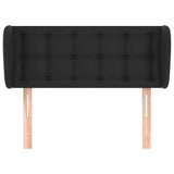 Vidaxl hoofdbord met randen 83x23x78 88 cm kunstleer zwart