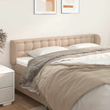 Vidaxl hoofdbord met randen 203x23x78 88 cm kunstleer cappuccinokleur