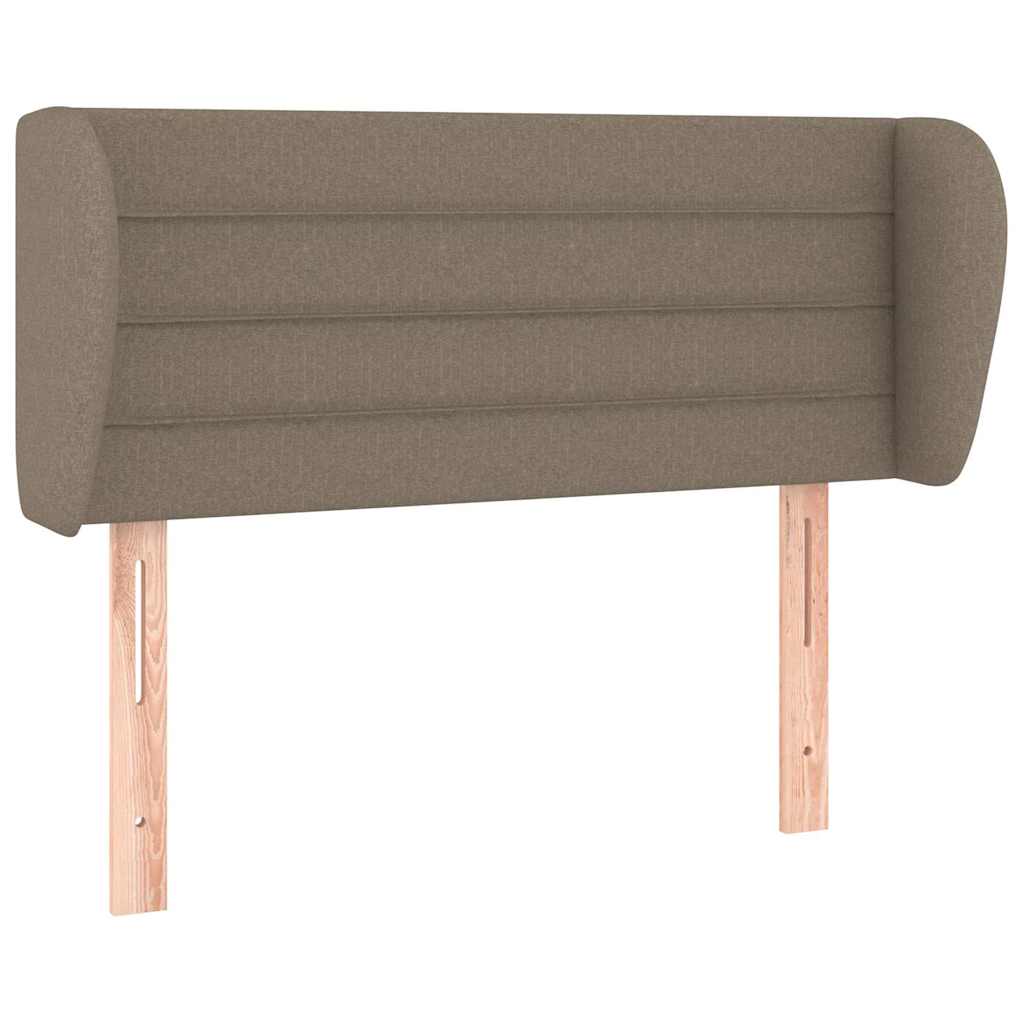 Vidaxl hoofdbord met randen 83x23x78 88 cm stof taupe
