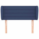 Vidaxl hoofdbord met randen 83x23x78 88 cm stof blauw