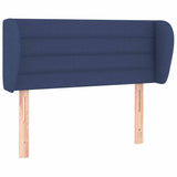 Vidaxl hoofdbord met randen 93x23x78 88 cm stof blauw