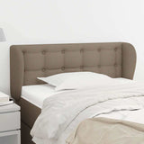 Vidaxl hoofdbord met randen 93x23x78 88 cm stof taupe