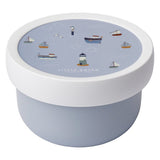 Mepal Campus Obstkiste Sailors Bay 300 ml weiß blau