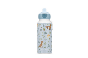 Mepal Pop-up-Trinkflasche Campus Little Dutch – 400 ml – gut schließend – Trinkbecher für Kinder – Waldfreunde