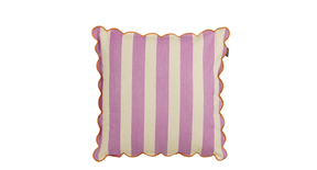 Kussen streep lila - l45xb45xh10cm