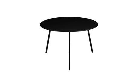 Mica decorations seatle bijzettafel zwart - h38xd58cm