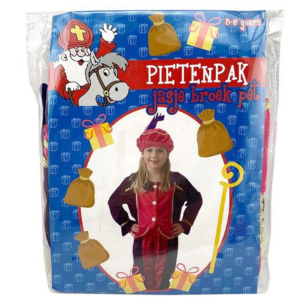 Sukienka Sinterklaas Set Pete Suit Purple-Rink 3-5 lat