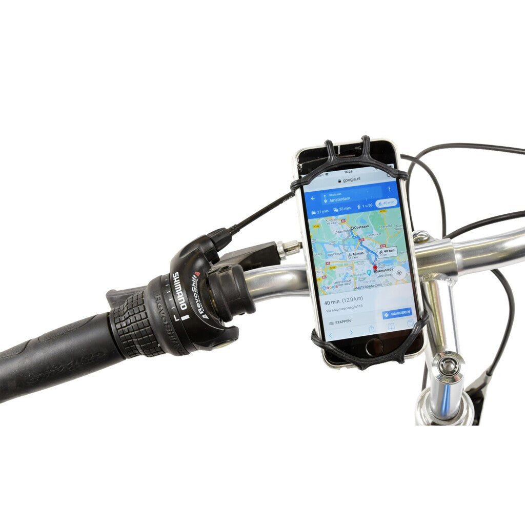 Xq max Fahrradtelefonhalter schwarz